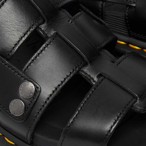 Men's Dr. MARTENS TERRY LEATHER STRAP SANDALS - Picture 9 of 16